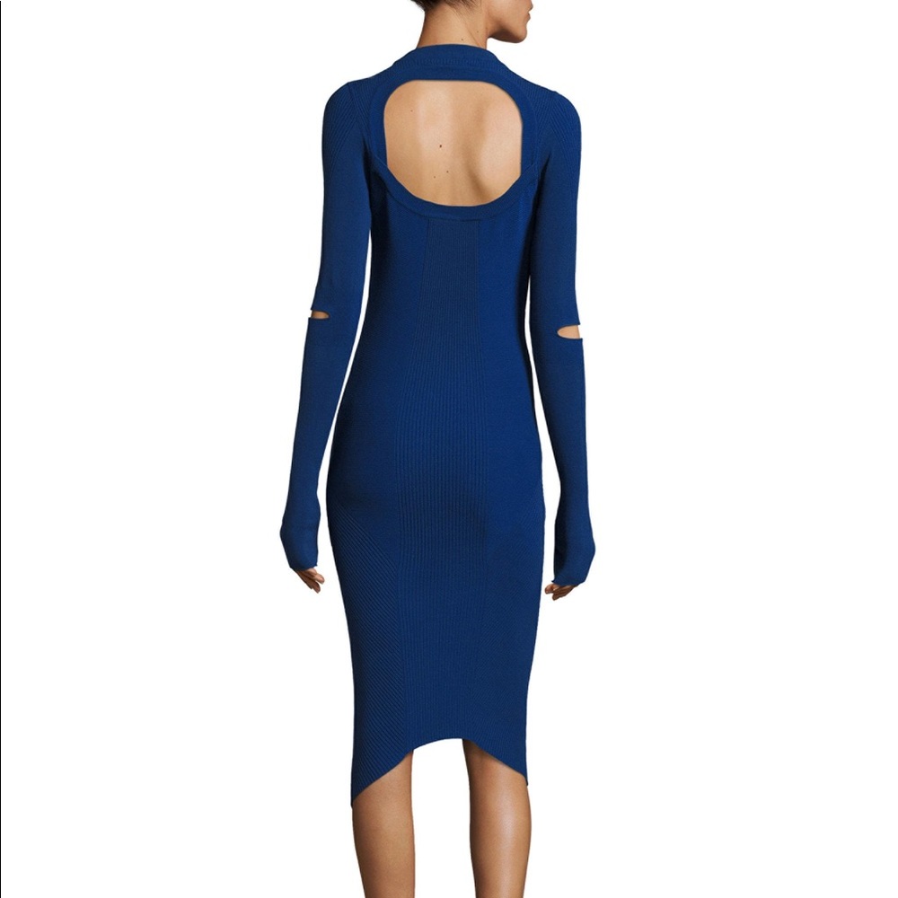 DKNY Cut-Out Knit Dress size S